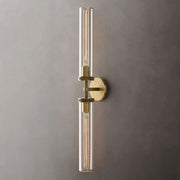 JC Lanchester Round Linear Grand Wall Sconce