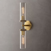 JC Adam Round Shade Glass Series Wall Sconce