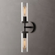 JC Adam Round Shade Glass Series Wall Sconce