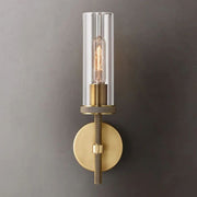 JC Lanchester Round Short Wall Sconce