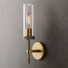 JC Lanchester Round Short Wall Sconce