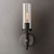 JC Lanchester Round Short Wall Sconce