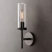 JC Lanchester Round Short Wall Sconce