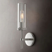 JC Lanchester Round Short Wall Sconce