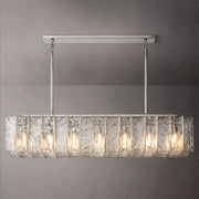 JC Saint Rectangular Chandelier 67"