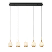 JC Alabaster Epoch Linear LED Chandelier