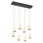 JC Alabaster Epoch Linear LED Chandelier