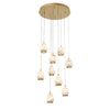 JC Alabaster Epoch Round LED Chandelier