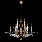 JC Lily Round 2-Tier Chandelier 45"D