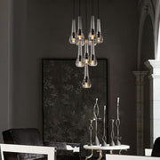 JC Microphone Round Crystal Chandelier (10 lights)