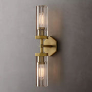 JC Adam Polygonal Crystal Series Wall Sconce