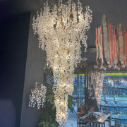 JC 2 Story Foyer Large Branch Chandelier