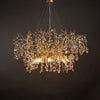 JC Lorna Art Deco Modern Gold Chandelier Light Fixture