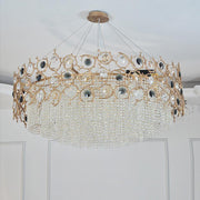 JC Lorna Crown Modern Crystal Chandelier