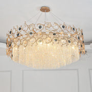 JC Lorna Crown Modern Crystal Chandelier