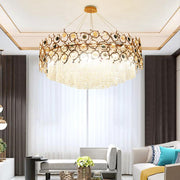 JC Lorna Crown Modern Crystal Chandelier