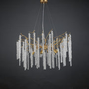 JC Lorna Crystal Raindrop Chandelier Gold Tree Branch Chandeliers