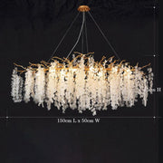 JC Lorna Fortune Tree Fixtures Ceiling Hanging Chandeliers