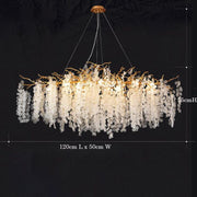 JC Lorna Fortune Tree Fixtures Ceiling Hanging Chandeliers