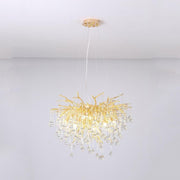 JC Lorna Modern Crystal Tree  Branch Chandelier 23.6" D