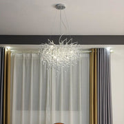 JC Lorna Modern Crystal Tree  Branch Chandelier 23.6" D