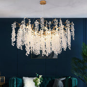 JC Akari Modern Linear Branch Chandelier