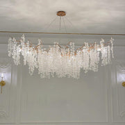 JC Akari Modern Linear Branch Chandelier