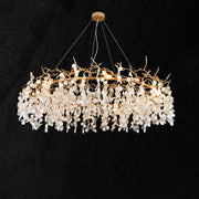 JC Lorna Round Circle Fortune Tree Branch Round Chandelier