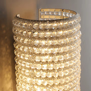 JC Halo Crystal Wall Sconce