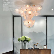 JC Magnolia Modern Luxury Branch Chandelier For Staircase