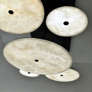 Alabaster Anne Mini Round Pendant Light