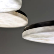 Alabaster Anne Mini Round Pendant Light