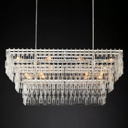 JC Marge 3-Tier Rectangular Chandelier 60"