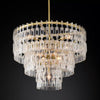 JC Margerie 3-Tier Round Chandelier 36"