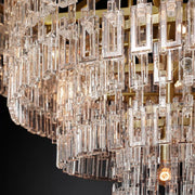 JC Margerie 3-Tier Round Chandelier 36"