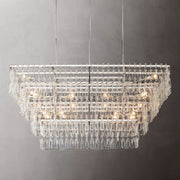 JC Margerie 4-Tier Rectangular Chandelier 72"