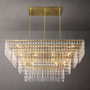 JC Margerie 4-Tier Rectangular Chandelier 72"