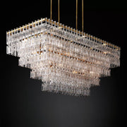 JC Margerie 4-Tier Rectangular Chandelier 72"