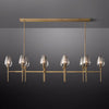 JC Maria Tulip Series Glass Chandelier