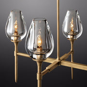 JC Maria Tulip Series Glass Chandelier