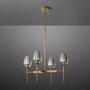 JC Maria Tulip Series Glass Chandelier