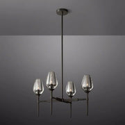 JC Maria Tulip Series Glass Chandelier