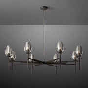 JC Maria Tulip Series Glass Chandelier