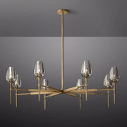 JC Maria Tulip Series Glass Chandelier