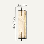 Maros Alabaster Wall Sconce For Bedroom