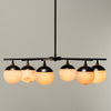 JC Alabaster Metro 6 Lights Ball Chandelier