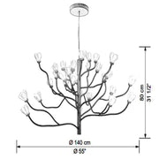 JC Mokuren Chandelier