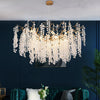 Monroe Modern Linear Branch Chandelier - jchandelier