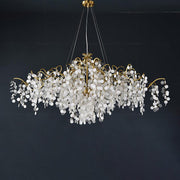 Monroe Oval Tree Branch Chandelier - jchandelier