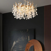 Monroe Round Circle Fortune Tree  Round Branch Chandelier - jchandelier